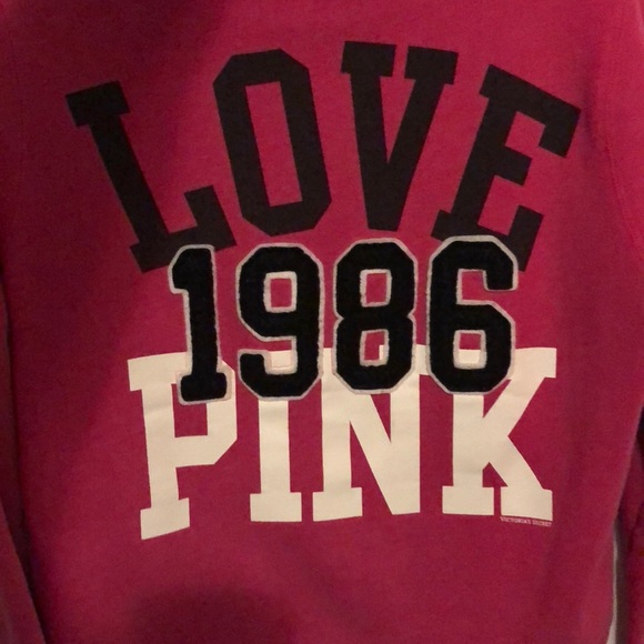 Victoria’s Secret pink hoodie - Picture 3 of 4